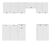 Junona Line kjøkkensett - Hvit - 240 cm